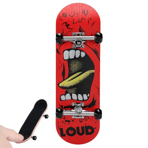 Griffbrett-Skateboard | Interaktive Fingerboards für Kinder - Finger Skate Board für Fingerboard-Spiele, Kreativität, Skateboard-Stunts, Dekoration für den Schreibtisch Griffbrett-Skateboard | Interaktive Fingerboards für Kinder - Finger Skate Board für Fingerboard-Spiele, Kreativität, Skateboard-Stunts, Dekoration für den Schreibtisch von Generisch