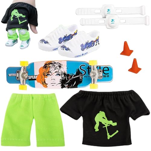Griffbrettspielzeug - Finger-Skateboards für Kinder - Skateboard Fingerboards Fingerspielzeug, Geschenke für Kinder Kinder Finger Skater für Teenager Erwachsene Party Favor Griffbrettspielzeug - Finger-Skateboards für Kinder - Skateboard Fingerboards Fingerspielzeug, Geschenke für Kinder Kinder Finger Skater für Teenager Erwachsene Party Favor von Generisch
