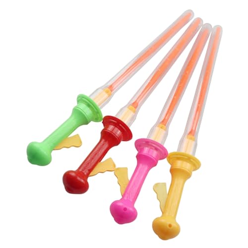Große Blasenschwertstäbe zum Spielen im Freien, riesige Seifenblasenmacher, Partygeschenke, sichere, ungiftige Materialien, zufällige Farben, zufällige Farbe, 4 Stück Große Blasenschwertstäbe zum Spielen im Freien, riesige Seifenblasenmacher, Partygeschenke, sichere, ungiftige Materialien, zufällige Farben, zufällige Farbe, 4 Stück von Generisch