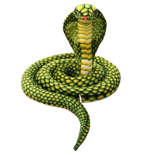 Großes Kuscheltier, Stofftier, Kuscheltier, ideal zum Trösten, Kuscheln, Einschlafhilfe, 240 cm Miniplüschtier Set (Green, D) von Generisch
