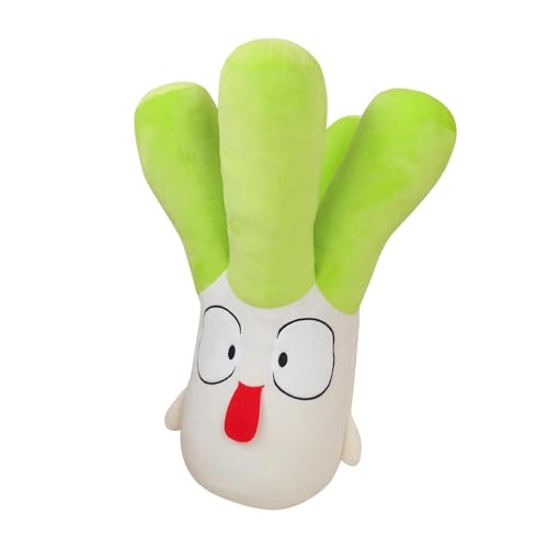 Grüne Zwiebel -Plüschspielzeug, Gemüseplüschspielzeug - Gefüllte Gemüsepuppenspielzeug - 60 cm/23,6 Zoll niedliche Kuschelkuschelpuppe für Geburtstagsfeierzubehör Grüne Zwiebel -Plüschspielzeug, Gemüseplüschspielzeug - Gefüllte Gemüsepuppenspielzeug - 60 cm/23,6 Zoll niedliche Kuschelkuschelpuppe für Geburtstagsfeierzubehör von Generisch