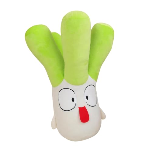 Grüne Zwiebel Plüschspielzeug, grüne Zwiebelplüschspielzeug | Simulationsfutter gefülltes Sofa Ornament,Nette Kuschelkuschelpuppe für Zubehör für Heimdekoration, Geburtstagsfeierzubehör von Generisch