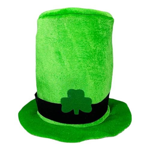 Grüner Kobold-Zylinderhut, grüner Koboldhut mit Schnalle, Deluxe-Koboldhut, Teens Saint Patricks, Kostüm-Hüte für St. Patrick, Versammlungen Grüner Kobold-Zylinderhut, grüner Koboldhut mit Schnalle, Deluxe-Koboldhut, Teens Saint Patricks, Kostüm-Hüte für St. Patrick, Versammlungen von Generisch