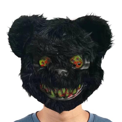 Gruselige Hasen-Gesichtsbedeckung, blutige Plüschtier-Kopfbedeckung, Realistisches Kinderkostüm mit blutigem Mund, Elastische gruselige Gesichtsbedeckung, verstellbares Cosplay-Kostüm für Rollenspiele Gruselige Hasen-Gesichtsbedeckung, blutige Plüschtier-Kopfbedeckung, Realistisches Kinderkostüm mit blutigem Mund, Elastische gruselige Gesichtsbedeckung, verstellbares Cosplay-Kostüm für Rollenspiele von Generisch