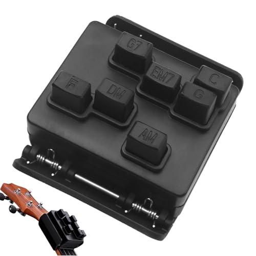 Guitar Beil – Chord-Ukulele – Guitar mit Akkordwerkzeugen, Ukulele, einfach zu unterstützen, Gitarren-Akkordtrainer für Zubehör Guitar Beil – Chord-Ukulele – Guitar mit Akkordwerkzeugen, Ukulele, einfach zu unterstützen, Gitarren-Akkordtrainer für Zubehör von Generisch