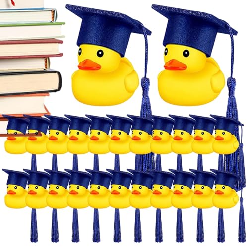 Generisch Gummienten, Süße Mini-Abschluss-Enten Aus Weichem Gummi Mit Schwarzem Abschluss-Hut, Gummi-Abschlussgeschenke Für Abschluss-Motto-Party-Geburtstags-Party Generisch Gummienten, Süße Mini-Abschluss-Enten Aus Weichem Gummi Mit Schwarzem Abschluss-Hut, Gummi-Abschlussgeschenke Für Abschluss-Motto-Party-Geburtstags-Party von Generisch