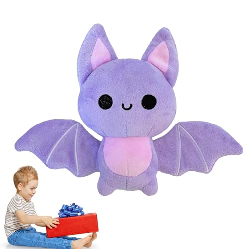 HALLOWEEN PRESS-MASCHINE, Halloween Animal 18 cm Plüsch Weiche Plüschtier Geschenk für Kinder und Erwachsene, Plüsch Fledermauspuppe für Autositz Deco von Generisch