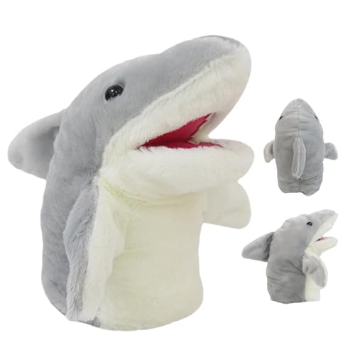 Hai-Handpuppen,Handpuppen-Tiere,Handpuppenspielzeug - Kuscheltiere Handpuppe, Tierhandschuhspielzeug, Tierhai-Kinderspielzeug, realistisch für Auto, Bettspielzeit Hai-Handpuppen,Handpuppen-Tiere,Handpuppenspielzeug - Kuscheltiere Handpuppe, Tierhandschuhspielzeug, Tierhai-Kinderspielzeug, realistisch für Auto, Bettspielzeit von Generisch