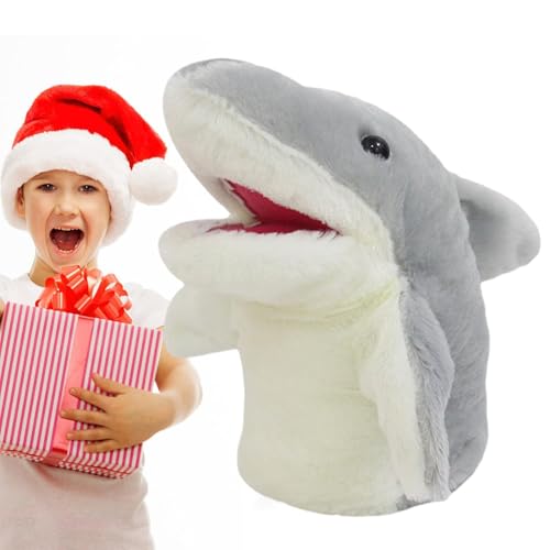 Hai-Handspielzeug,Hai-Stofftier-Handpuppe - Hai-Fingerpuppen | Realistisches Heimdekor-Tierhandschuhspielzeug für kreatives Spielen auf Auto, Sofa, Bett, Couch Hai-Handspielzeug,Hai-Stofftier-Handpuppe - Hai-Fingerpuppen | Realistisches Heimdekor-Tierhandschuhspielzeug für kreatives Spielen auf Auto, Sofa, Bett, Couch von Generisch