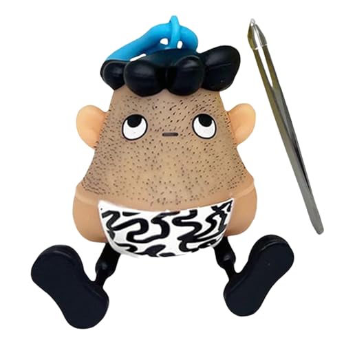 Hair Plucking Toys, Funny Skin Hair Pluckings Keychain, Security and Healthy Gag Novelty Toy for Halloween, April Fool’s Day, Christmas, Stress Reliefs Fun, 8.7x7.7x5.9 inches Hair Plucking Toys, Funny Skin Hair Pluckings Keychain, Security and Healthy Gag Novelty Toy for Halloween, April Fool’s Day, Christmas, Stress Reliefs Fun, 8.7x7.7x5.9 inches von Generisch