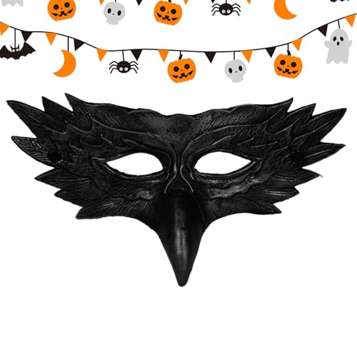 Half Face Maskerade Mask - Bequeme Half Face Venezianisch | Halloween Ostern Karneval Weihnachten Coole Maske | Maskerade Ball Maske | Maskerade Maske für Cosplay, Kostümpartys, Karneval Half Face Maskerade Mask - Bequeme Half Face Venezianisch | Halloween Ostern Karneval Weihnachten Coole Maske | Maskerade Ball Maske | Maskerade Maske für Cosplay, Kostümpartys, Karneval von Generisch