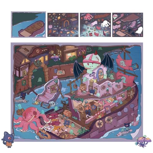 Halloween -Aufkleber - Machen Sie Ihre Eigene Aufkleberszene | 3D Effect Horror Scrapbook Decals | Wiederverwendbare Bastelaufkleber Für Kinder, Lehrer Und Enthusiasten | Perfekt Für Halloween, Schuli Halloween -Aufkleber - Machen Sie Ihre Eigene Aufkleberszene | 3D Effect Horror Scrapbook Decals | Wiederverwendbare Bastelaufkleber Für Kinder, Lehrer Und Enthusiasten | Perfekt Für Halloween, Schuli von Generisch