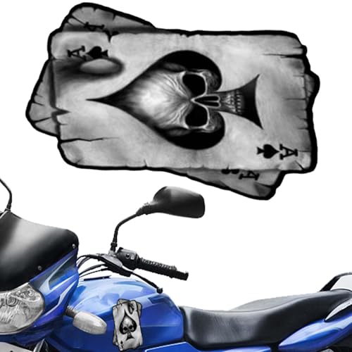 Halloween-Aufkleber für Autos – Pikschädel Auto-Aufkleber, Zombie-Poker-Aufkleber für Helm, Laptop, Motorrad, Fenster | Lustiges Halloween-Auto- -Vinyl für gruselige -Fans Halloween-Aufkleber für Autos – Pikschädel Auto-Aufkleber, Zombie-Poker-Aufkleber für Helm, Laptop, Motorrad, Fenster | Lustiges Halloween-Auto- -Vinyl für gruselige -Fans von Generisch