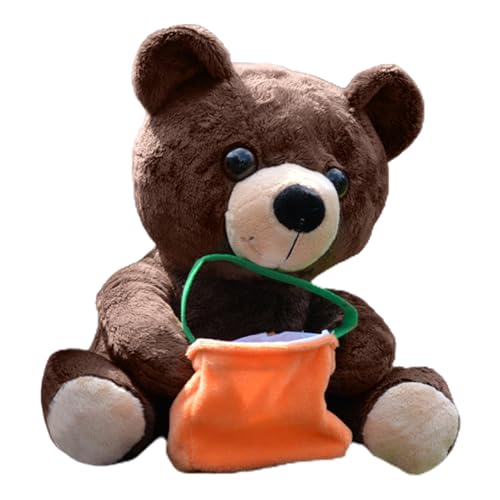 Halloween Bear Plüsch - Gefülltes Halloween Bear Plüsch Kissen, Kleines Süßigkeiten -Eimer -Design | Weiche PP -Baumwolle Mit Süßem Urlaubskostüm Für Kinderzimmer, Schlafzimmer, Wohnzimmer Und Schlafs Halloween Bear Plüsch - Gefülltes Halloween Bear Plüsch Kissen, Kleines Süßigkeiten -Eimer -Design | Weiche PP -Baumwolle Mit Süßem Urlaubskostüm Für Kinderzimmer, Schlafzimmer, Wohnzimmer Und Schlafs von Generisch