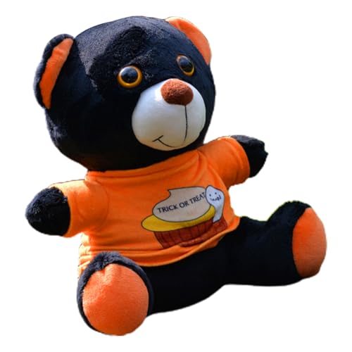 Halloween Bear Plüsch - Niedlich Gefüllter Bärplüschkissen Mit Süßigkeiten -Eimer -Design | Weiches Spielzeug Mit Urlaubskostüm Für Kinderzimmer, Couch, Schlafzimmer, Wohnzimmer, Spiel Und Festliche W Halloween Bear Plüsch - Niedlich Gefüllter Bärplüschkissen Mit Süßigkeiten -Eimer -Design | Weiches Spielzeug Mit Urlaubskostüm Für Kinderzimmer, Couch, Schlafzimmer, Wohnzimmer, Spiel Und Festliche W von Generisch
