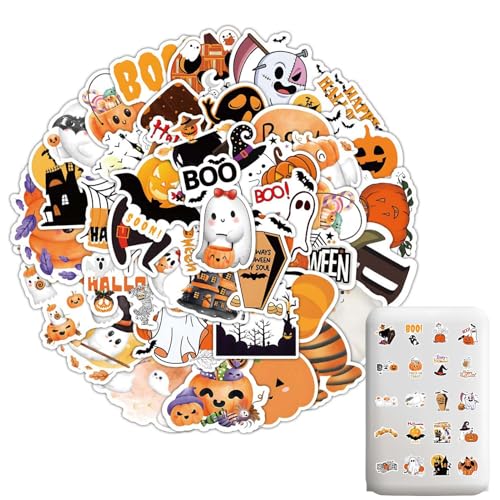 Generisch Halloween Bulk Aufkleeber - Kürbisse Ghost Fledermäuse Aufkleeber | Klebstoff Horror Schlossabziehbilder | wasserdichte Hallowen Packung | Wiederverwendbares Fenster Klammert Sich Für H Generisch Halloween Bulk Aufkleeber - Kürbisse Ghost Fledermäuse Aufkleeber | Klebstoff Horror Schlossabziehbilder | wasserdichte Hallowen Packung | Wiederverwendbares Fenster Klammert Sich Für H von Generisch