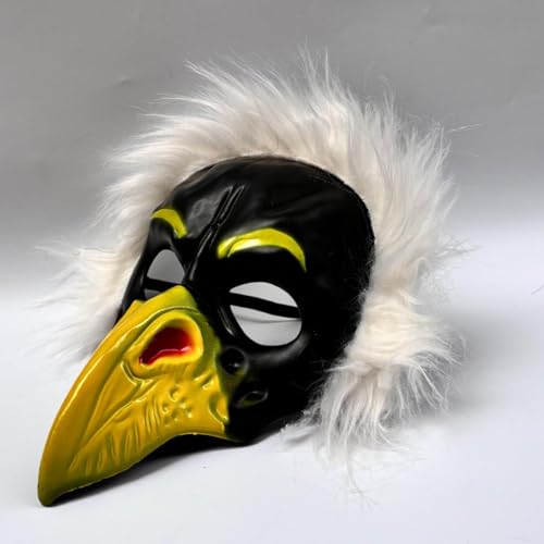 Halloween Cosplay Scary Eagle Gesichts maske NPC Lustige Prank Spuk Kopf bedeckung für Party Ball Kostüm Prop Ideal für Halloween Halloween Cosplay Scary Eagle Gesichts maske NPC Lustige Prank Spuk Kopf bedeckung für Party Ball Kostüm Prop Ideal für Halloween von Generisch