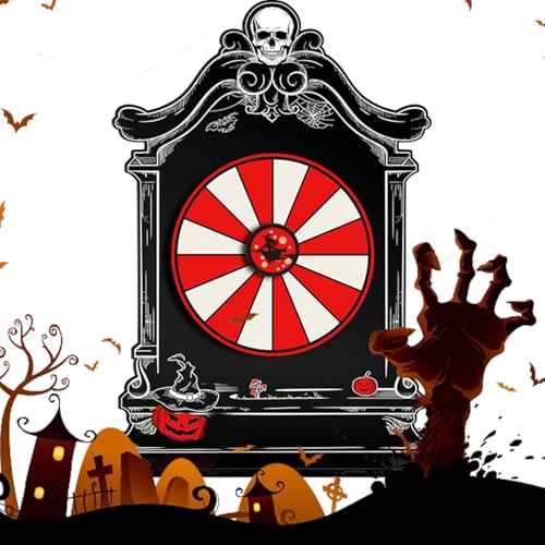 Halloween Drehscheibe Gewinnspiel, Spiel Drehscheibe Mit Preisen, Interaktive Tischdekoration Für Familienfeste Klassenaktivitäten Karneval Events Und Feiertage von Generisch