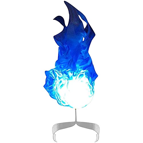 Halloween Floating Flame Fireball Prop - Leuchtende Schwebe Kugel für Gruselpartys, Horror Dekor & Cosplay Accessoires (B) von Generisch