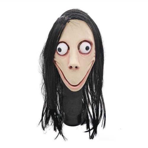 Generic Halloween-Geistermaske, Horror-Thema, Geister-Gesichtsmaske, Maske, Maske, alle Altersgruppen, Uni-Erwachsene, Kinder von Generisch