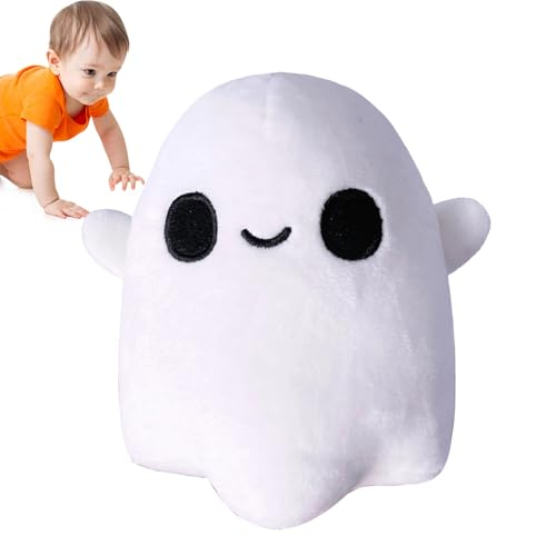 Halloween Geist Plüschtier, 10 cm Großer Plüsch Geist, Kuscheltier Halloween Geist Kissen Lustiges Geister Stofftier, Geisterstofftier Halloween Geist Dekokissen Für Kinderzimmer Sofa Dekoration Halloween Geist Plüschtier, 10 cm Großer Plüsch Geist, Kuscheltier Halloween Geist Kissen Lustiges Geister Stofftier, Geisterstofftier Halloween Geist Dekokissen Für Kinderzimmer Sofa Dekoration von Generisch