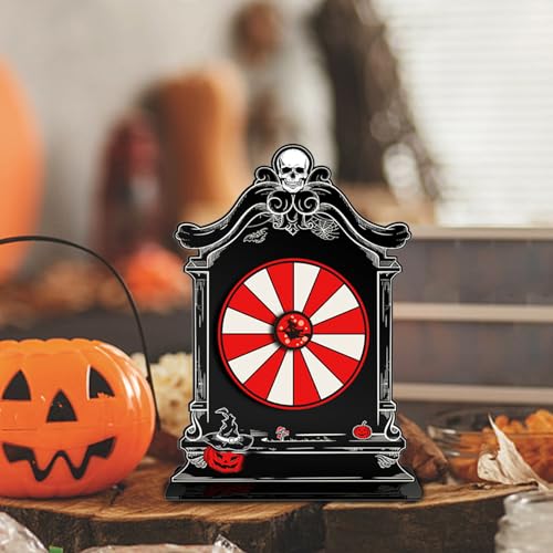 Halloween Gewinnrad,Glücksrad Brettspiel | Interaktive Tischdekoration Für Familienfeste Klassenaktivitäten Karneval Events Und Feiertage Halloween Gewinnrad,Glücksrad Brettspiel | Interaktive Tischdekoration Für Familienfeste Klassenaktivitäten Karneval Events Und Feiertage von Generisch