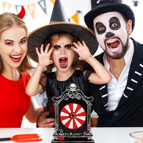Halloween Gewinnrad - Glücksrad Brettspiel,Interaktiver Blickfang Für Tischdekoration Bei Familienfeiern Karnevalsfesten Aktivitäten Schulveranstaltungen Halloween Gewinnrad - Glücksrad Brettspiel,Interaktiver Blickfang Für Tischdekoration Bei Familienfeiern Karnevalsfesten Aktivitäten Schulveranstaltungen von Generisch