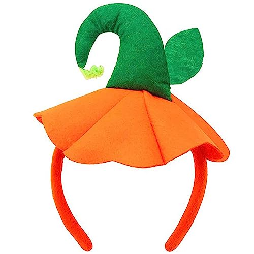 Halloween Haarreif Kürbis Kostüm für Damen und Kinder, Kürbis Haarreif Halloween Haarschmuck Lustige Haarreifen Kürbis-Hut Halloween-Kostüm-Zubehör Kopfschmuck für Halloween-Partys, Karneval, Cosplay Halloween Haarreif Kürbis Kostüm für Damen und Kinder, Kürbis Haarreif Halloween Haarschmuck Lustige Haarreifen Kürbis-Hut Halloween-Kostüm-Zubehör Kopfschmuck für Halloween-Partys, Karneval, Cosplay von Generisch