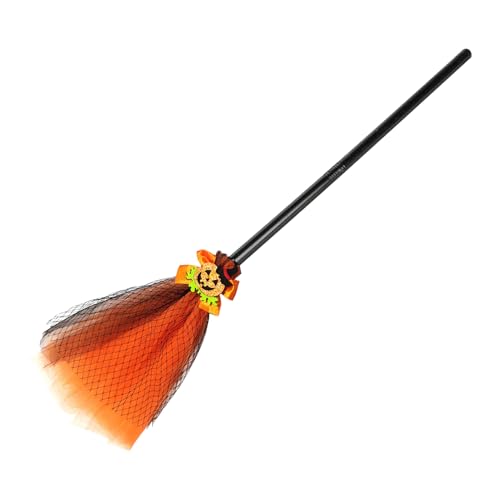 Halloween Hexenbesen Für Kinder - Halloween Kostüme Requisiten Hexenbesen - Karnevalszubehör Rollenspiel Spielzeug Für Kindergeburtstage Verkleidung Kindertheater von Generisch