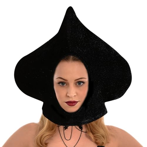 Halloween-Hüte für Erwachsene, Halloween-Karnevalshut, Rollenspiel-Kopfbedeckung, Kostümzubehör für Kinder und Erwachsene, Cosplay, Event, Maskerade, Ball, Themenfestival von Generisch