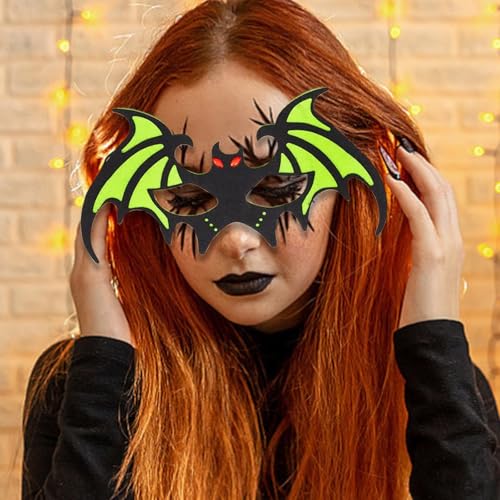 Halloween Kostüm Lustiges Spielzubehör für drinnen und draußen. Für Kinder ab 8 Jahren. Kunststoffdesign mit einzigartigem Aussehen. Masken Set Halloween (D, One Size) von Generisch
