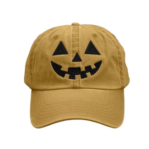 Halloween-Kürbis-Hut, personalisierbar, bestickt, für Herren, Cosplay, Festival, Zubehör für Damen Halloween-Kürbis-Hut, personalisierbar, bestickt, für Herren, Cosplay, Festival, Zubehör für Damen von Generisch