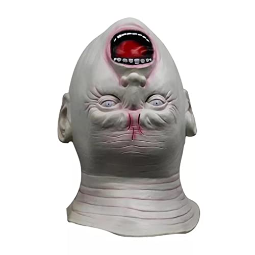 Halloween-Maske, kopfüber Geist, Alien, Vollkopfmaske, Halloween-Kostüm, Party-Requisite, Kopfmaske Halloween-Maske, kopfüber Geist, Alien, Vollkopfmaske, Halloween-Kostüm, Party-Requisite, Kopfmaske von Generisch