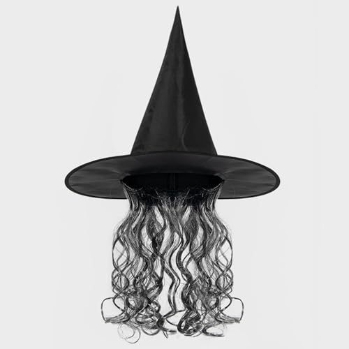 Halloween Maske Gruselige Halloween-Hexenhut und EVA-Kostümset für Erwachsene Halloween Maske Gruselige (Green, One Size) von Generisch