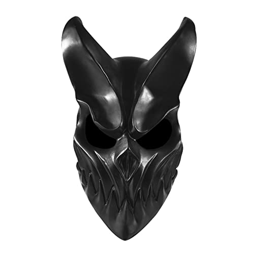 Halloween-Maske für Herren, modische Ballmasken, gruselige Masken, Requisiten, Halloween-Party-Masken (2) von Generisch