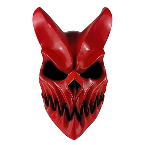 Halloween-Maske für Herren, modische Ballmasken, gruselige Masken, Requisiten, Halloween-Party-Masken (5) von Generisch