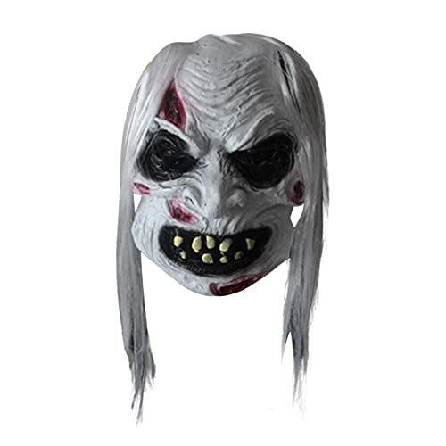Halloween Masken Horror Gruselige Halloween Maske, Gruseliger Cosplay Halloween Dämon Karneval Fasching für Damen Herren (C) von Generisch