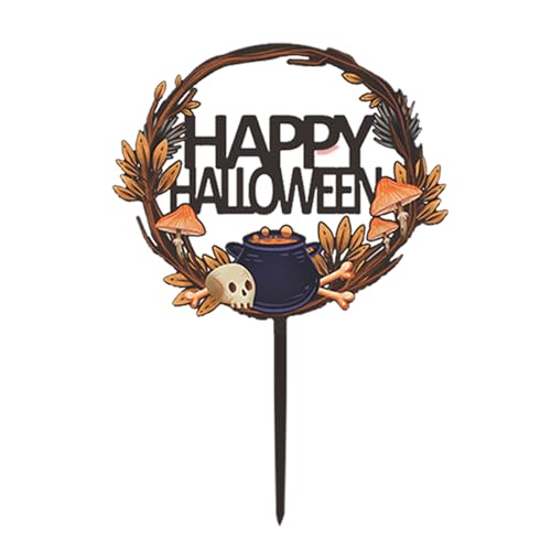 Halloween Party Kuchendekoration – Gruseliger Kuchenaufsatz, Tischzubehör | Tortenaufsatz Und Dekorationskarten Für Schaurige Halloween Partys, Kreatives Kuchendekor Für Horrorspaß, Ideal Für Zuhause Halloween Party Kuchendekoration – Gruseliger Kuchenaufsatz, Tischzubehör | Tortenaufsatz Und Dekorationskarten Für Schaurige Halloween Partys, Kreatives Kuchendekor Für Horrorspaß, Ideal Für Zuhause von Generisch