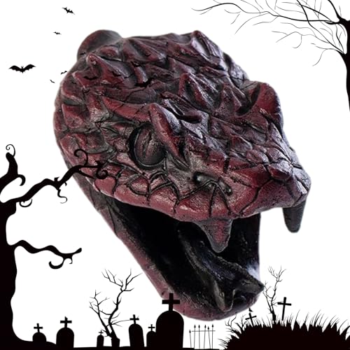 Halloween Pfeife - Zischendes Schlangengeräusch - Tragbares Halloween-Streichspielzeug aus Harz für Dekoration Gruselhaus und Partyspiele von Generisch