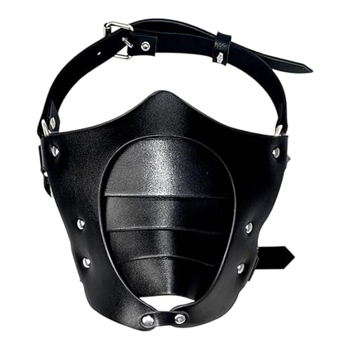 Halloween Punk Persönlichkeit Multilayer Leder Einstellbare Maske Party Maskerade Ball Herren und Damen Dekorative Maske Augenmaske Halloween Punk Persönlichkeit Multilayer Leder Einstellbare Maske Party Maskerade Ball Herren und Damen Dekorative Maske Augenmaske von Generisch