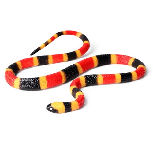 Halloween Realistische Schlange, Halloween Dekorationsartikel Lustige Künstliche Schlange, Scherzartikel Für Kostümpartys Gartenpartys von Generisch