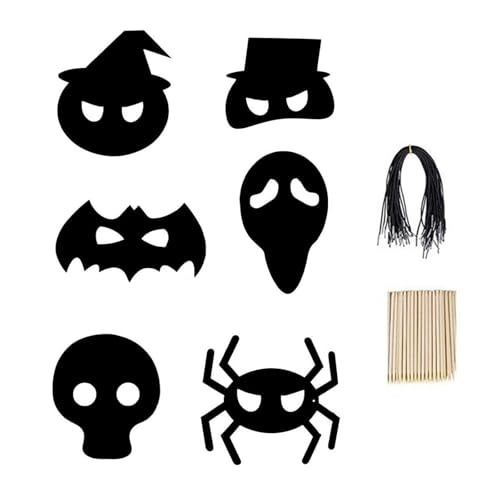 Halloween-Regenbögen, tragbar, Halloween-Zubehör, elegante Regenbögen, Kratzkunst, Partygeschenk Halloween-Regenbögen, tragbar, Halloween-Zubehör, elegante Regenbögen, Kratzkunst, Partygeschenk von Generisch