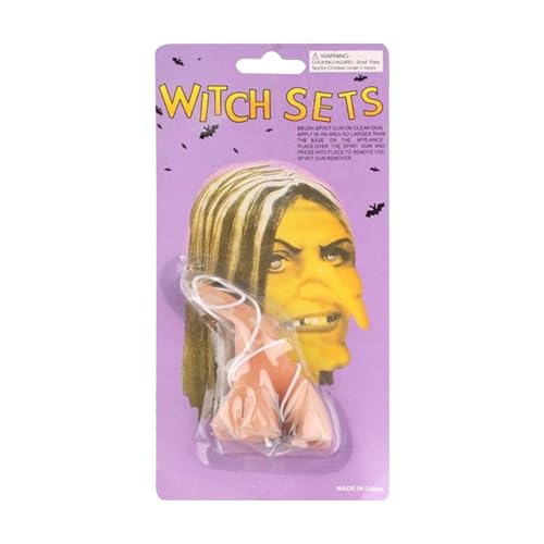 Halloween Requisiten Hexennase - Realistische Hexenprothese Lange Nase Für Rollenspiele | Kostümzubehör Für Maskerade -Bälle | Spooky Party Supplies Für Schul Theateraufführungen | Halloween Kleidet S Halloween Requisiten Hexennase - Realistische Hexenprothese Lange Nase Für Rollenspiele | Kostümzubehör Für Maskerade -Bälle | Spooky Party Supplies Für Schul Theateraufführungen | Halloween Kleidet S von Generisch