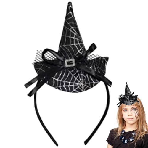 Halloween Spider Stirnband, Halloween -Kostümzubehör, Halloween -Stirnbänder Spinnen, Geisterkostüm -Mädchen, große elastische Halloween -Kostümzubehör für Themenpartys von Generisch