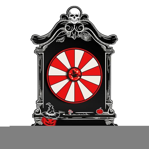 Halloween-Spinnerrad,Halloween-Spinner-Preisrad | Partyspiel Spinner Wheel Tischbrettspiel - Lustiges Halloween-Spinner-Preisrad-Spiel für Familientreffen, Halloween-Themenspiele von Generisch