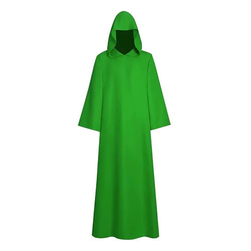 Halloween-Umhang, Elfenritter, Robe, Halloween, Karneval, Mittelalter, Vintage, Zauberer, Rollenspiel, Schal, Gothic, Performance, Kleidung von Generisch