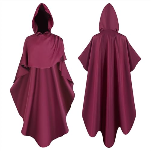 Halloween Umhang Mit Kapuze Unisex Halloween Kostüm Halloweens Cape Horror Halloweens Umhang Costume Mittelalter Für Halloween Fasching Karneval Und Andere Kostümpartys Geeignet 2025 Halloween Umhang Mit Kapuze Unisex Halloween Kostüm Halloweens Cape Horror Halloweens Umhang Costume Mittelalter Für Halloween Fasching Karneval Und Andere Kostümpartys Geeignet 2025 von Generisch