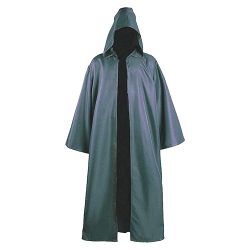 Halloween Umhang Mit Kapuze Unisex Halloween Kostüm Halloweens Umhang Horror Halloweens Cape Kostüm Mittelalter Für Halloween Fasching Karneval Und Andere Kostümpartys Geeignet 2025 von Generisch