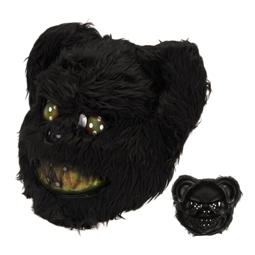 Halloween gruselige Gesichtsbedeckung, Kopfbär Cosplay-Kostüm | Kinderkostüm Gesichtsbedeckung | Elastisches Cosplay-Kostüm für Geburtstagsfeier, Halloween, Weihnachten Halloween gruselige Gesichtsbedeckung, Kopfbär Cosplay-Kostüm | Kinderkostüm Gesichtsbedeckung | Elastisches Cosplay-Kostüm für Geburtstagsfeier, Halloween, Weihnachten von Generisch