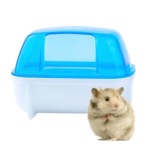 Hamster Sandbad - Hamsterbad, Sandbäder Für Syrische Hasmster, Hamsterbäder Mit Leiter - Behälter Hamster Sandbox Sauna Room Toilettenbadewanne Mit Kugel Für Chinchilla -Goldene Bären Hamster Sandbad - Hamsterbad, Sandbäder Für Syrische Hasmster, Hamsterbäder Mit Leiter - Behälter Hamster Sandbox Sauna Room Toilettenbadewanne Mit Kugel Für Chinchilla -Goldene Bären von Generisch